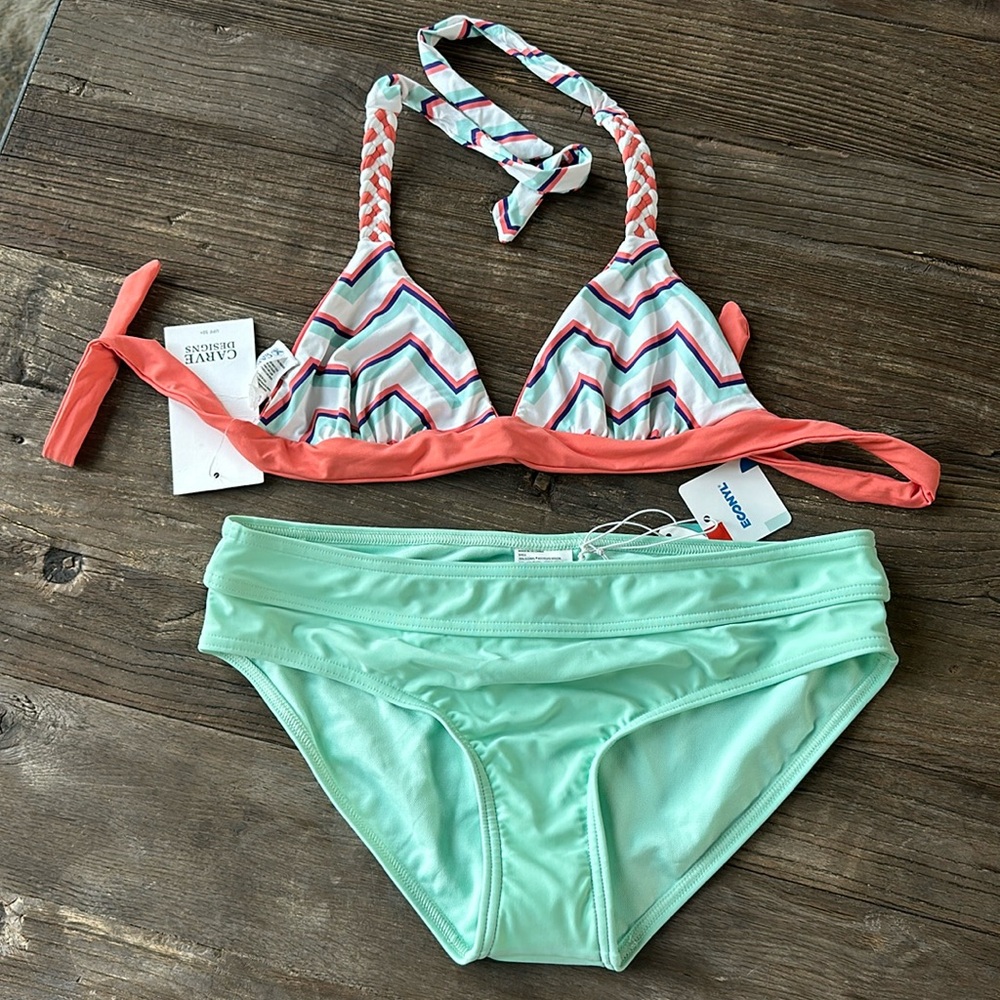 Cute Bikini:  Carve Design Top (S) Prana Bottom (M)
